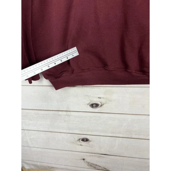 Vintage Steamboat BAC Sweatshirt Mens Large Red Ski 1/4 Zip Snap Fleece 90s - Picture 7 of 11